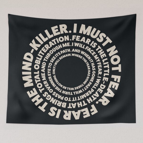 Item preview, Dune Litany Against Fear Design designed and sold by justjonboy.