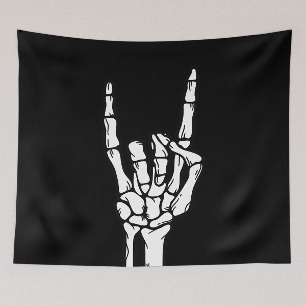 Item preview, Rock and Roll Skeleton Hand designed and sold by ChailynReed.