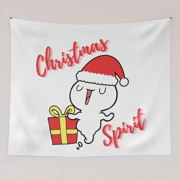 Item preview, Cute Happy Christmas Spirit designed and sold by PandaSoul.