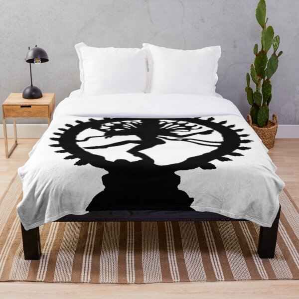 Aperçu de l'œuvre Dancing Shiva Lord Nataraja Nataraja silhouette contour découpe noir créée et vendue par FrolicswithDogs.