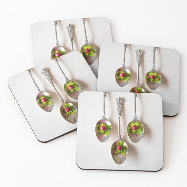 Item preview, Three Vintage Spoons With Berries designed and sold by Richard Nixon.