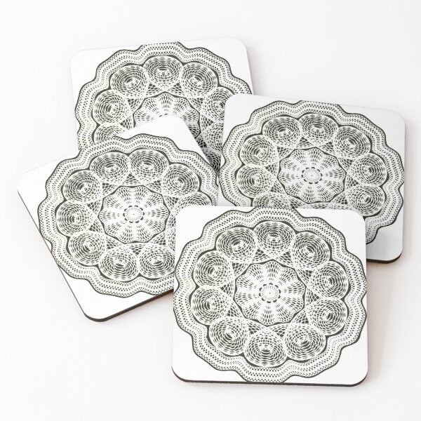 Item preview, Mandala - Vintage Fractal Design designed and sold by elevens.