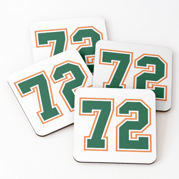 Item preview, Jersey 72 Number. Number seventy-two Straight From Miami designed and sold by Urosek.