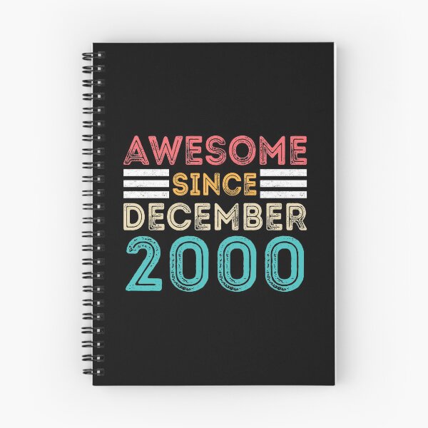 Item preview, Retro Vintage Birthday Gift - Awesome Since December 2000 designed and sold by meedTee.