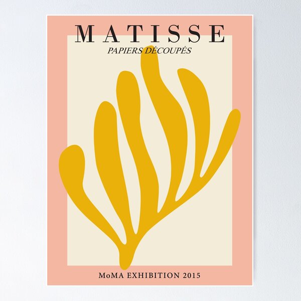 Henri Matisse - Découpe de feuilles - Papiers Découpés - Neuf Poster