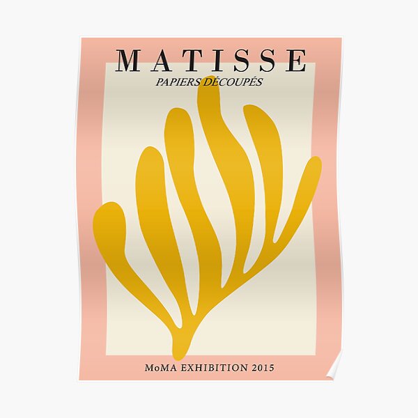 Henri Matisse - Leaf Cutout - Papiers Découpés - New Poster