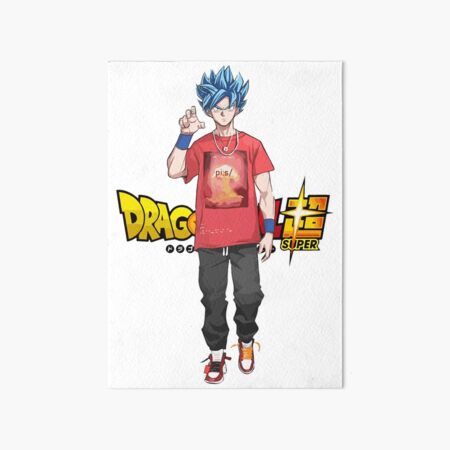 Dragonball : Goku super saiyan blue Art Board Print for Sale by  Snatchedesigns