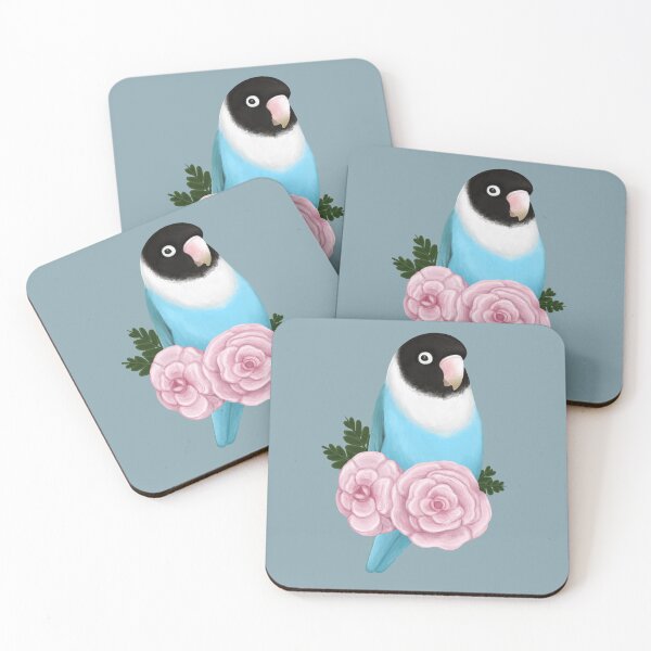 Item preview, Blue-Masked Lovebird designed and sold by dart frog.