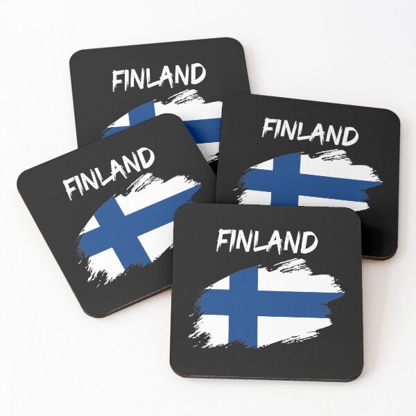 Item preview, Finland Finnish flag flag designed and sold by GeogDesigns.