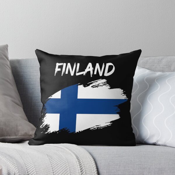 Item preview, Finland Finnish flag flag designed and sold by GeogDesigns.