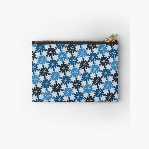 Item preview, Midnight Blue Silver Shooting Star Tile Mosaic Pattern designed and sold by tremendoustees.
