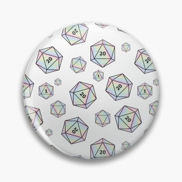 Item preview, Dnd dice pattern designed and sold by Castle Of Dreams.