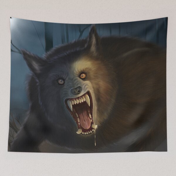 Item preview, Snarling Werewolf designed and sold by Zurickdesigns.
