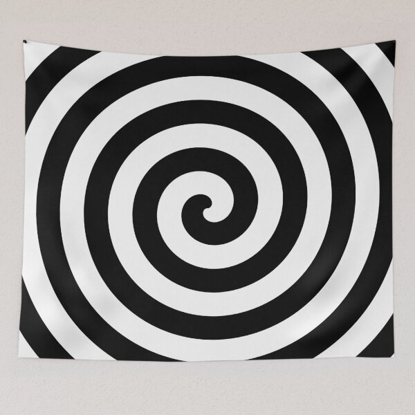 Item preview, Black White Spiral 2 designed and sold by Sybille-Yates.