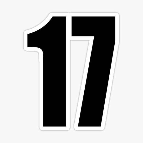 Number 17 number seventeen shirt number soccer sport