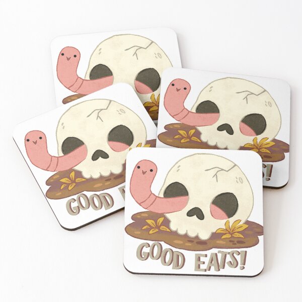 Item preview, Good Eats Halloween Skull  designed and sold by michelledraws.