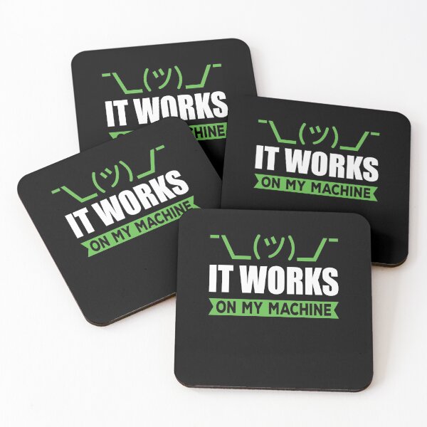 Item preview, It works on my machine designed and sold by Michael-Beyer.