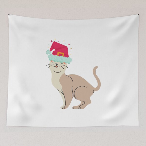 Item preview, Christmas Cat designed and sold by AnnaAndVibes.