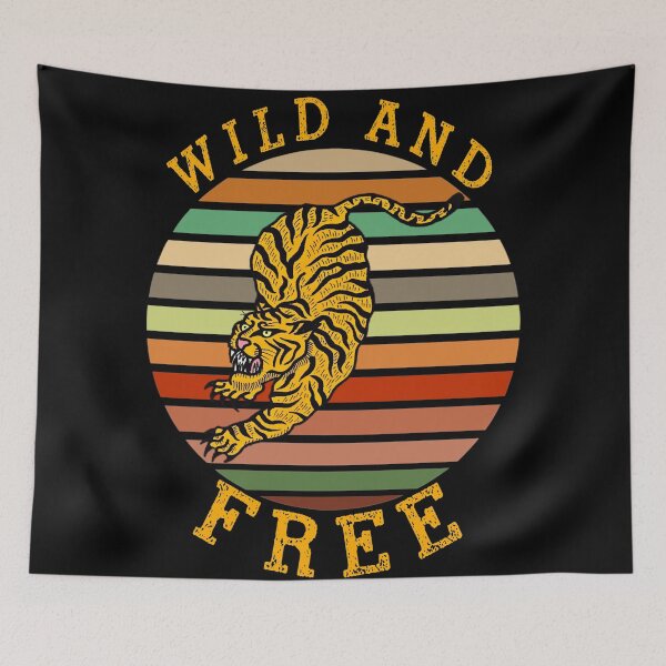 Item preview, Wild and free tiger designed and sold by SidTastic .