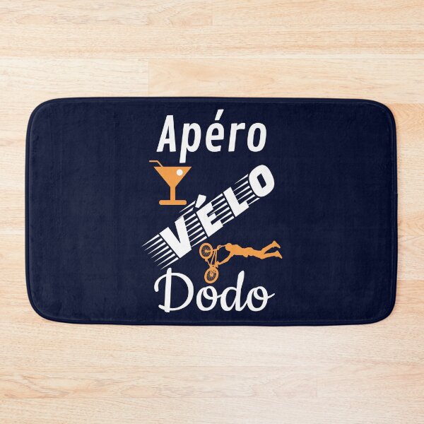 Item preview, apero velo dodo humor gift for orange blue background designed and sold by sex-sansbol.