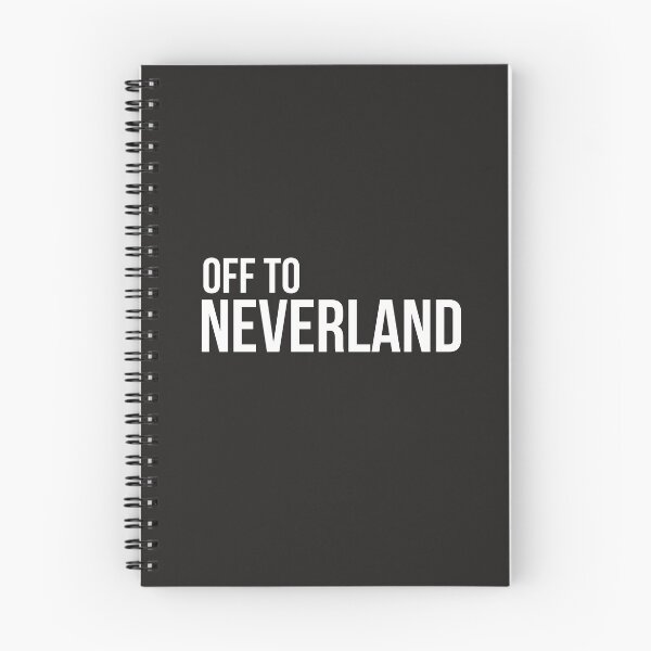 Item preview, Off to Neverland White designed and sold by FandomTrading.