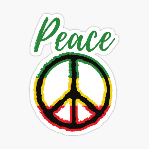 Peace Sign Sticker