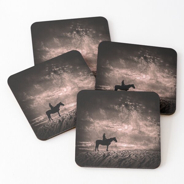 Artikelvorschau, Pferd und Reiter Old Time Sepia Gemälde 1 entworfen und verkauft von WLHmedia.com .