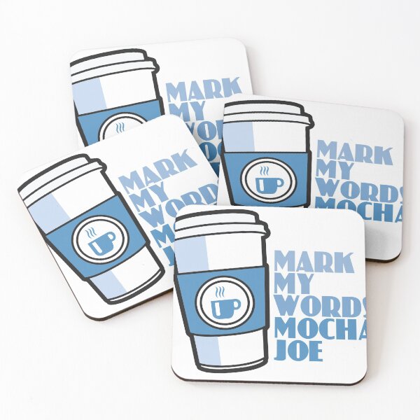 Item preview, Mark My Words Mocha Joe inspired by Larry David, Curb Your Enthusiasm designed and sold by JustKindDesigns.