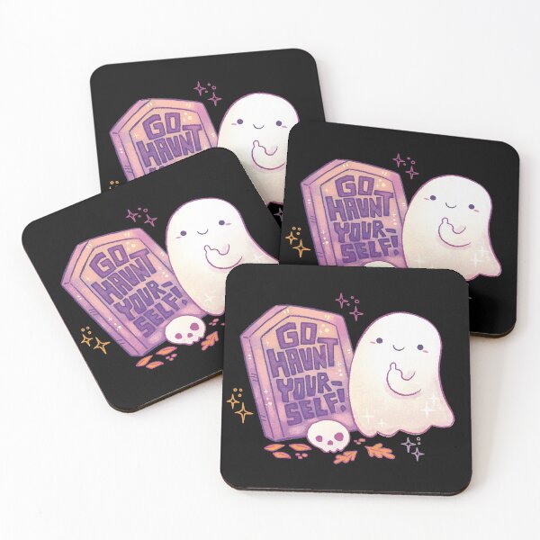 Item preview, Go Haunt Yourself; Sarcastic Ghost  designed and sold by michelledraws.