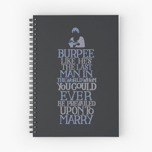 Item preview, Burpee Like He's the Last Man to Marry  designed and sold by polliadesign.
