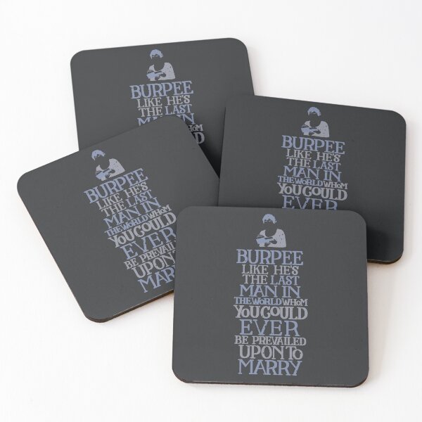 Item preview, Burpee Like He's the Last Man to Marry  designed and sold by polliadesign.