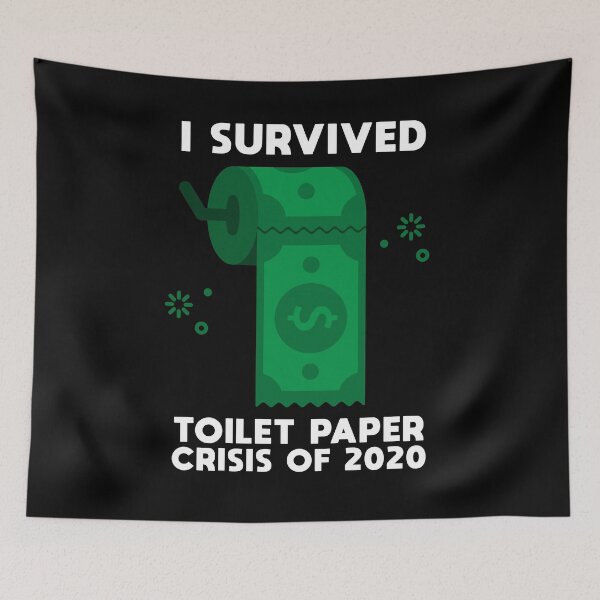 Item preview, I Survived The Great Toilet Paper Shortage Of 2020 Funny Gift  designed and sold by HeroTee.