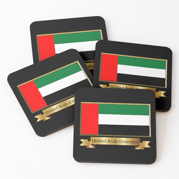 Item preview, United Arab Emirates Flag Stickers, Masks, Gifts & Products (N) designed and sold by mpodger.