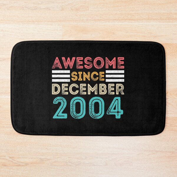 Item preview, Retro Vintage Birthday Gift - Awesome Since December 2004 designed and sold by meedTee.
