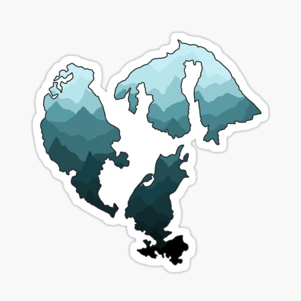 Item preview, San Juan Islands  designed and sold by Little Ray of Stickers.