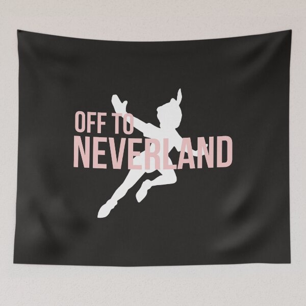 Item preview, Off to Neverland Millennial Pink designed and sold by FandomTrading.