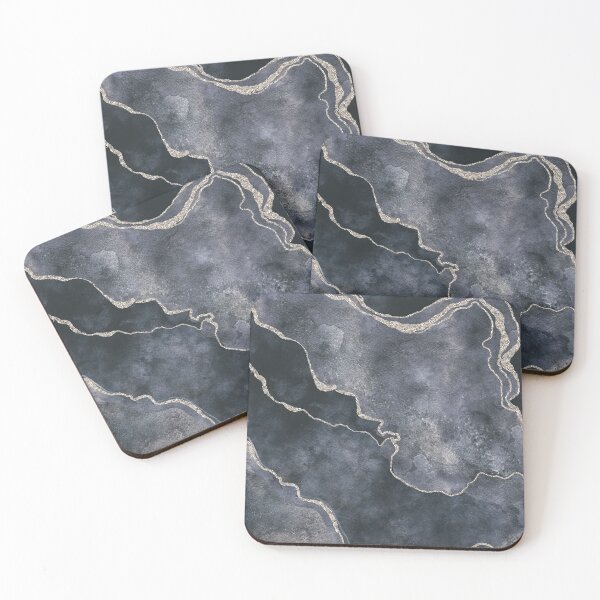 Item preview, Elegant Grey Gemstone Glamour Mineral Marble designed and sold by artsandsoul.