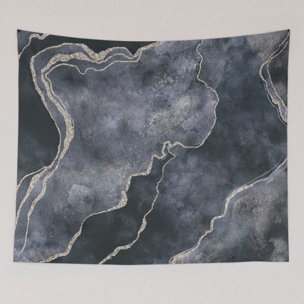 Item preview, Elegant Grey Gemstone Glamour Mineral Marble designed and sold by artsandsoul.