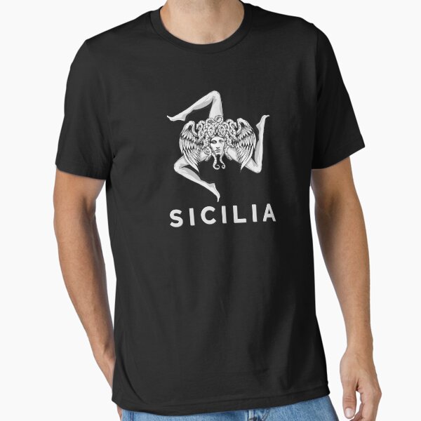 Item preview, Sicilian Pride - Sicilia - Sicilian Flag Trinacria designed and sold by Mr. Monocle.