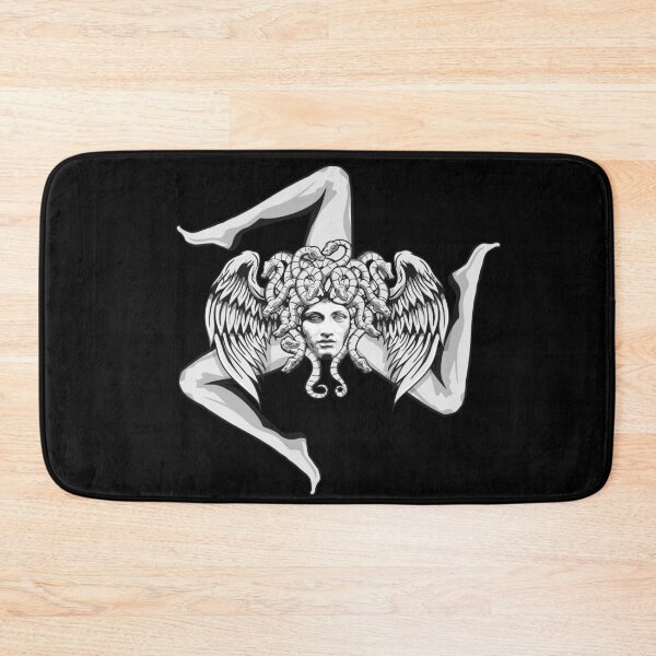 Item preview, Sicilian Pride - Sicilia - Sicilian Flag Trinacria designed and sold by Mr. Monocle.