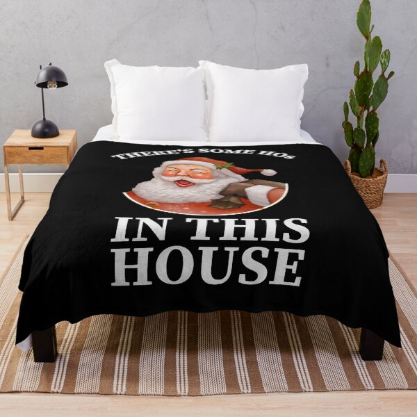 Item preview, There's Some Hos In this House Funny Christmas Santa Claus designed and sold by zackup.