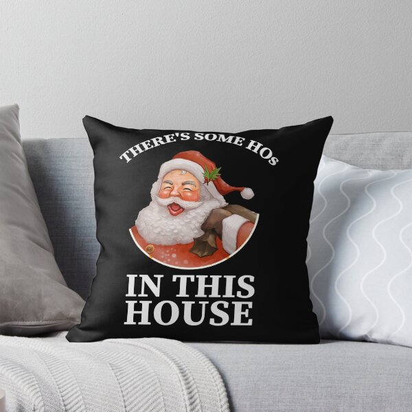 Item preview, There's Some Hos In this House Funny Christmas Santa Claus designed and sold by zackup.