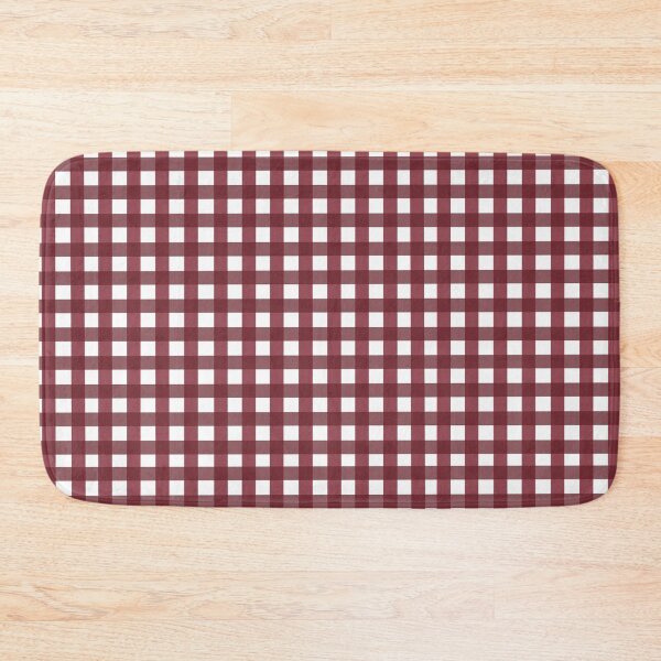 Item preview, Maroon Gingham Pattern designed and sold by ec0naway.