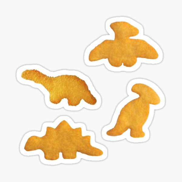 Aperçu de l'œuvre Nuggets de poulet dinosaure créée et vendue par Lj101303.