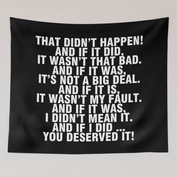 Item preview, You deserved it funny people saying quotes designed and sold by Urosek.