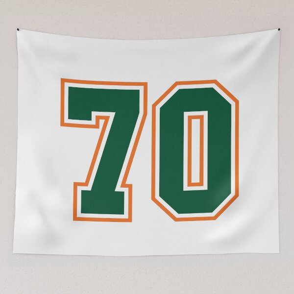 Item preview, Jersey 70 Number. Number seventy Straight From Miami designed and sold by Urosek.
