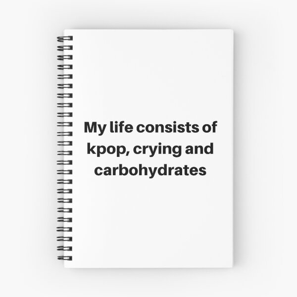 Item preview, The struggles of a kpop fan (plain print) designed and sold by AlexiaArts.