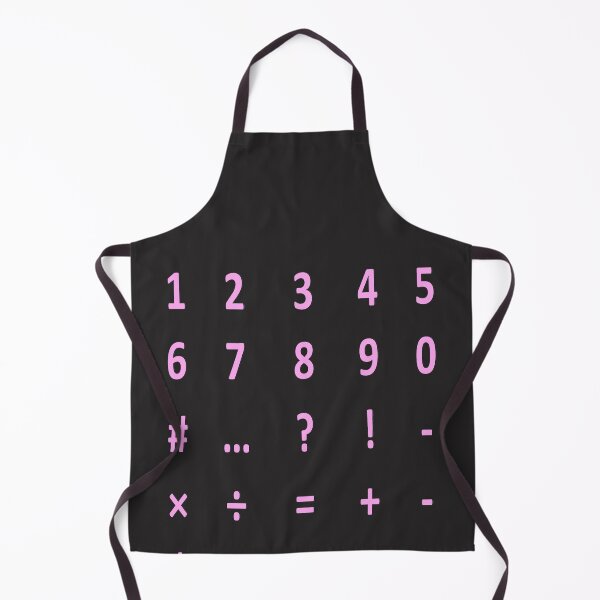 Item preview, numbers and symbols purple designed and sold by ZiphGames.