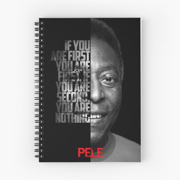Item preview, Copy of Black and white Pele quote. designed and sold by Enea Kelo.