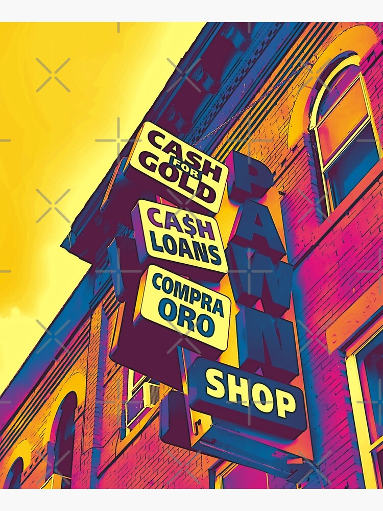 Cash for Gold - Bay Ridge Brooklyn Neon Pop Art - Urban Photography by OneDayArt